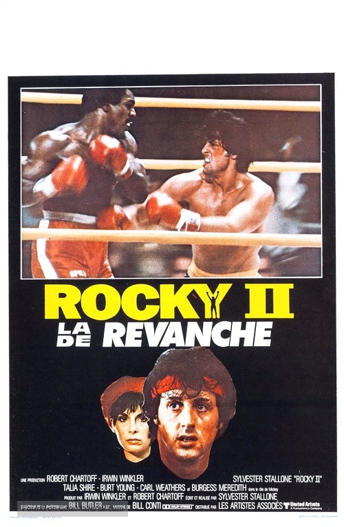 Rocky II - Belgian Movie Poster