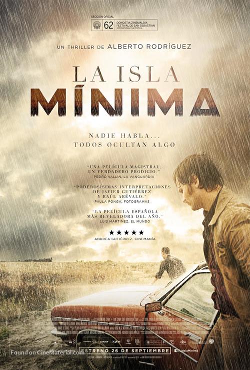 La isla m&iacute;nima - Spanish Movie Poster