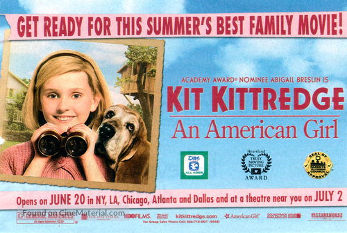 Kit Kittredge: An American Girl - poster
