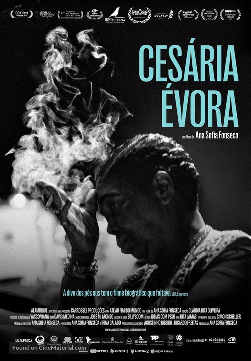 Ces&aacute;ria &Eacute;vora - Brazilian Movie Poster