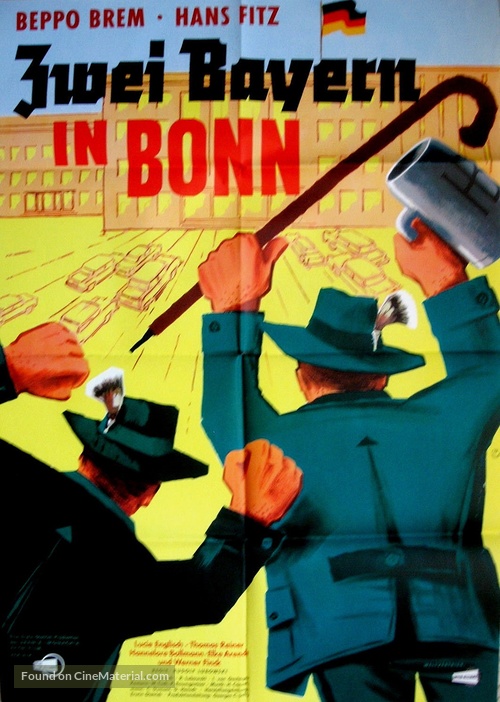 Zwei Bayern in Bonn - German Movie Poster