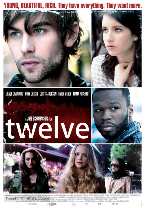 Twelve - Belgian Movie Poster