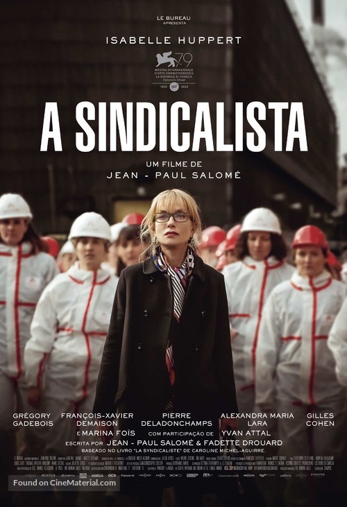 La syndicaliste - Brazilian Movie Poster