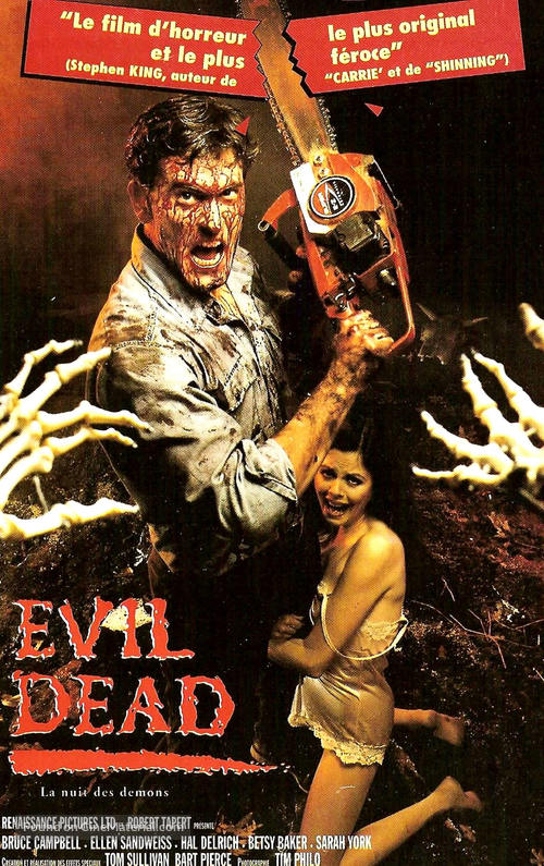 The Evil Dead - French Movie Cover