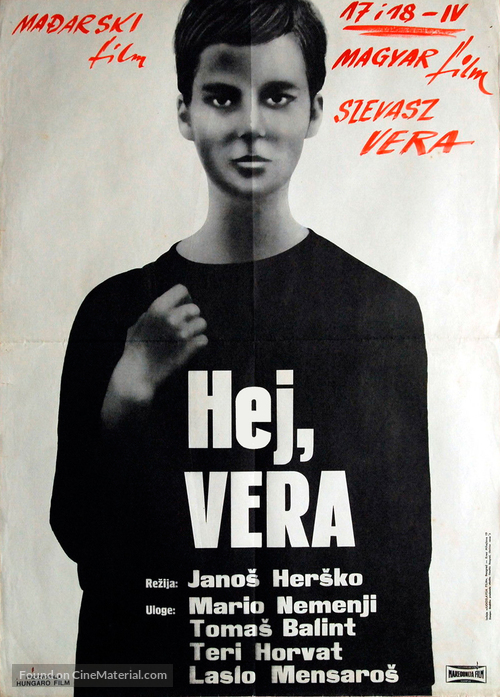 Szevasz, Vera! - Hungarian Movie Poster