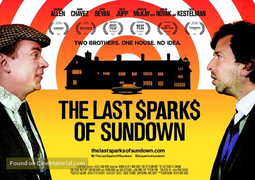 The Last Sparks of Sundown - British Movie Poster