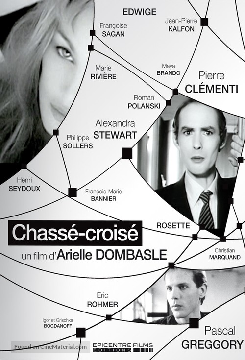 Chass&eacute;-crois&eacute; - French DVD movie cover