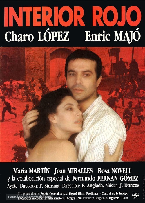 Interior roig - Spanish Movie Poster
