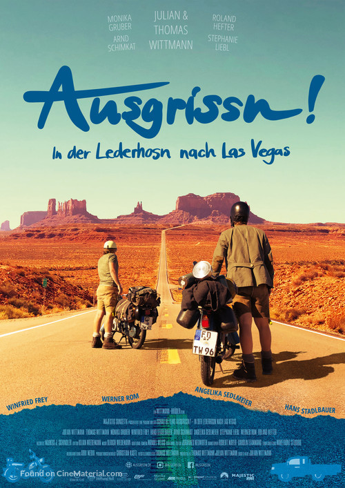 Ausgrissn - A trip to the strip - German Movie Poster