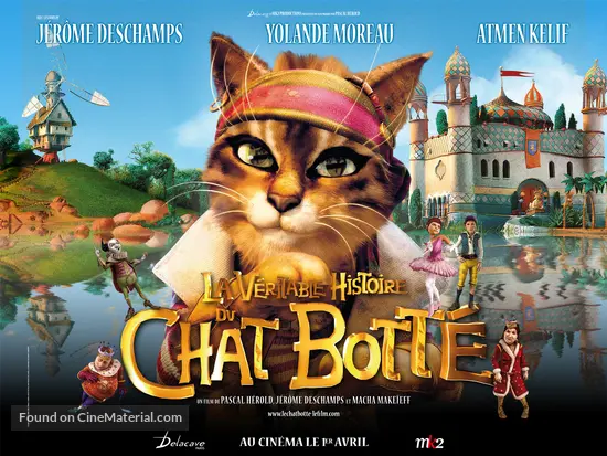 La Veritable Histoire Du Chat Botte 09 French Movie Poster La Veritable Histoire Du Chat Botte 09 French Movie Poster