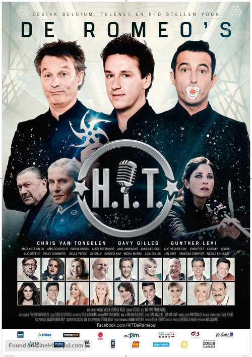 H.I.T. - De Romeo&#039;s - Belgian Movie Poster