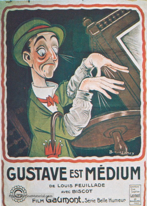 Gustave est m&eacute;dium - French Movie Poster