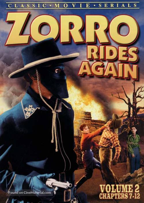 Zorro Rides Again - DVD movie cover