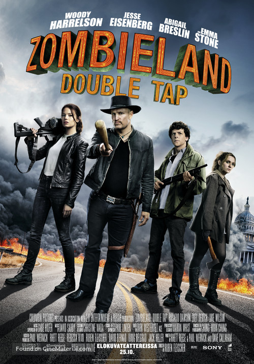 Zombieland: Double Tap - Finnish Movie Poster