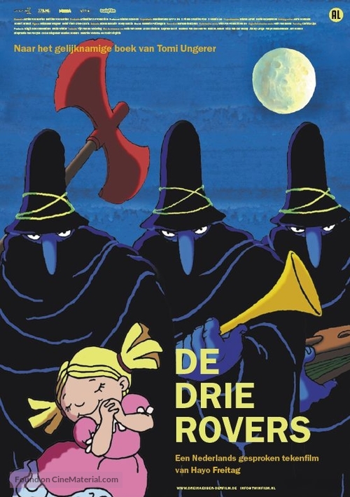 Die drei R&auml;uber - Dutch Movie Poster