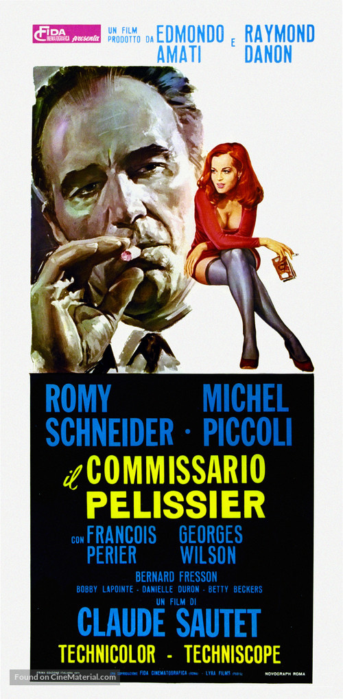 Max et les ferrailleurs - Italian Movie Poster