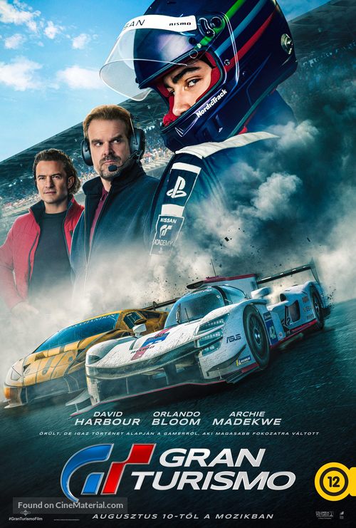 Gran Turismo - Hungarian Movie Poster