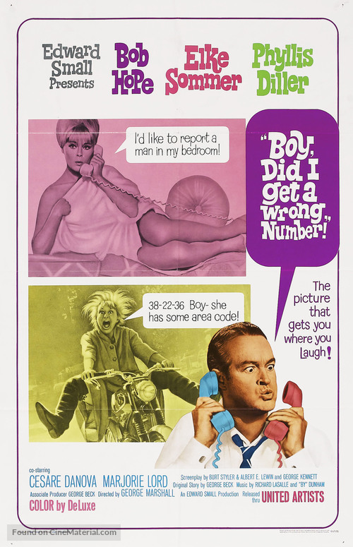 Boy, Did I Get a Wrong Number! - Movie Poster