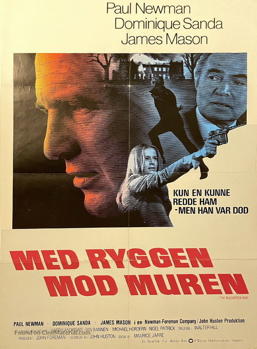 The MacKintosh Man - Danish Movie Poster
