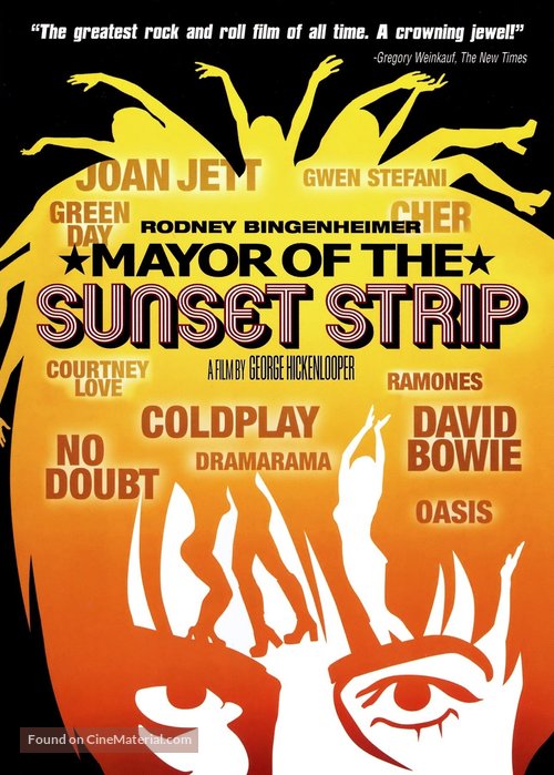 Mayor of the Sunset Strip - DVD movie cover