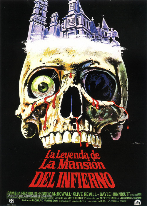 The Legend of Hell House - Spanish Movie Poster