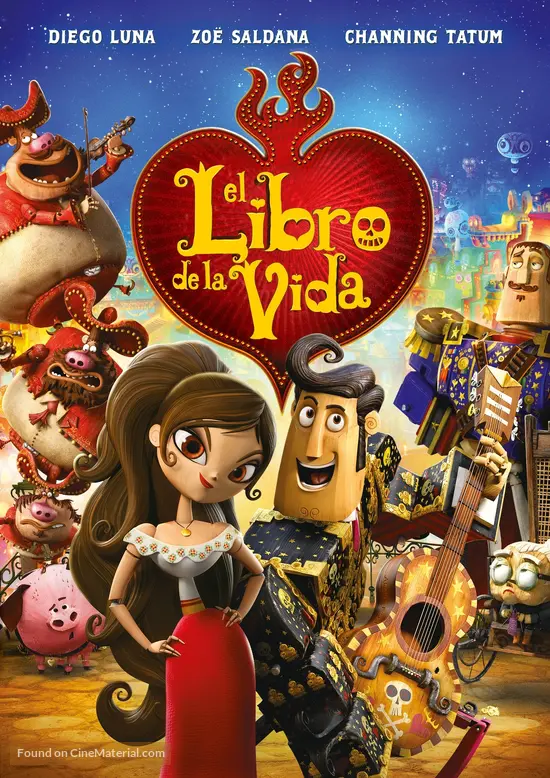 The Book of Life - Spanish Movie Cover