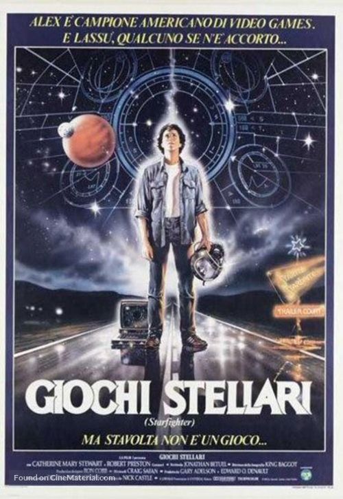 The Last Starfighter - Italian Movie Poster