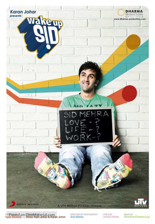 Wake Up Sid - Indian Movie Poster