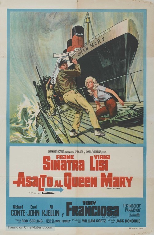 Assault on a Queen - Argentinian Movie Poster