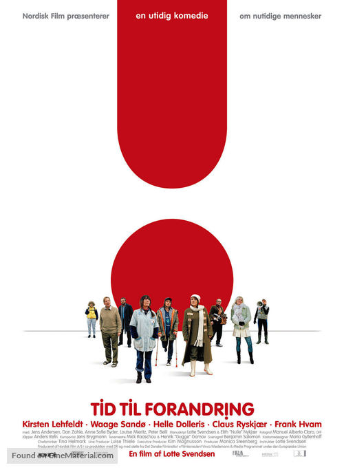 Tid til forandring - Danish poster