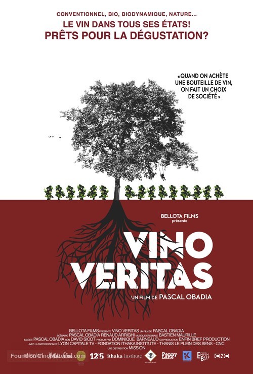 Vino Veritas - French Movie Poster