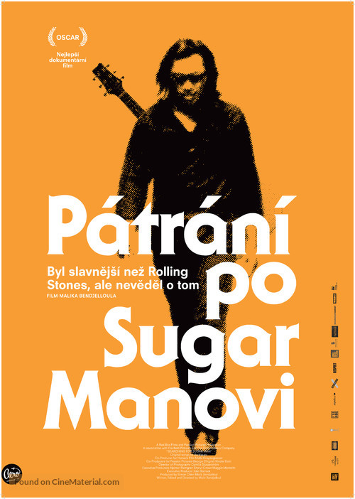 Searching for Sugar Man - Czech Movie Poster