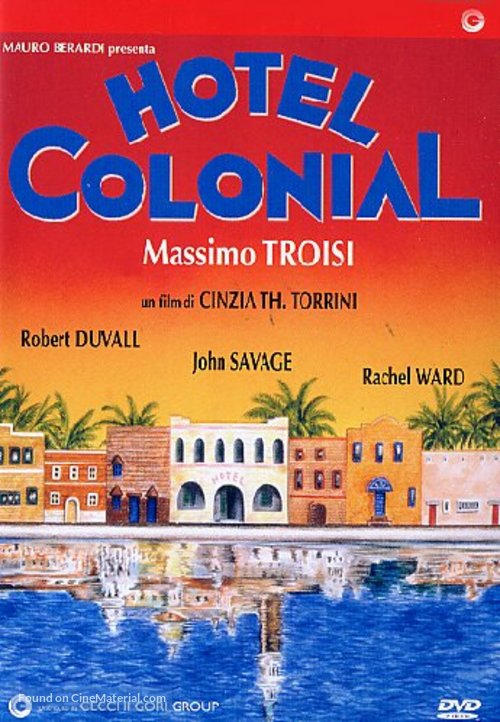 Hotel Colonial - Italian DVD movie cover