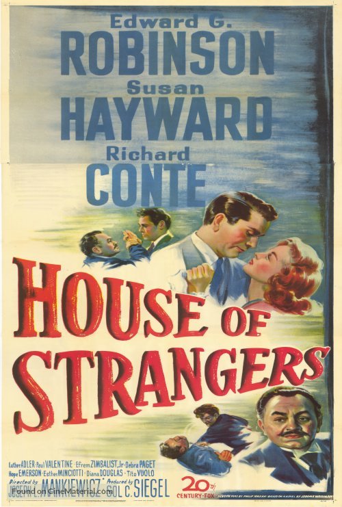 House of Strangers - Movie Poster