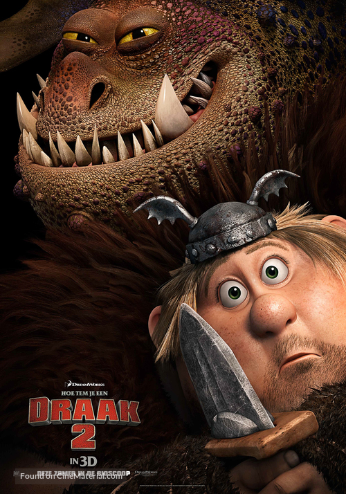 How to Train Your Dragon 2 - Dutch Movie Poster