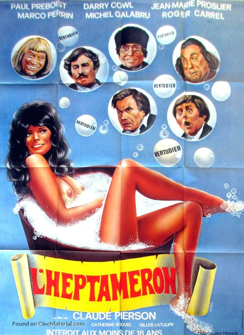 L&#039;Heptam&eacute;ron (Joyeux comp&egrave;res) - French Movie Poster