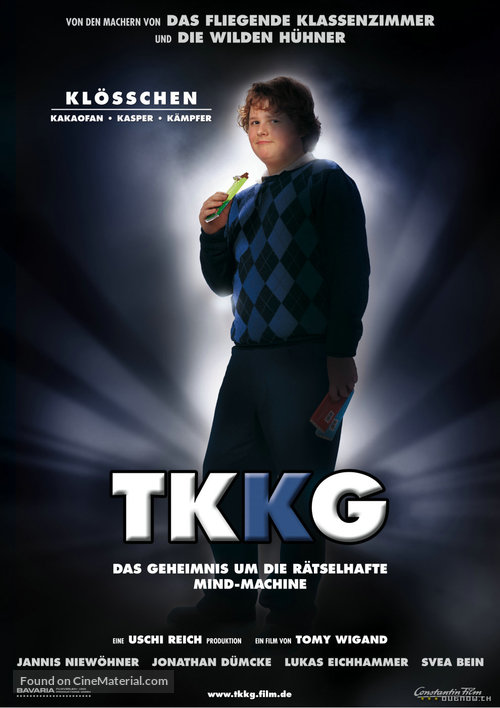 TKKG und die r&auml;tselhafte Mind-Machine - German Movie Poster