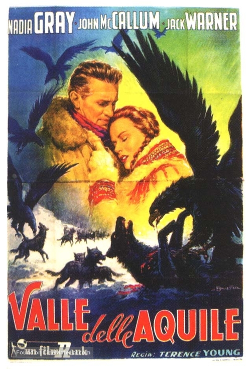 Valley of Eagles - Italian Movie Poster