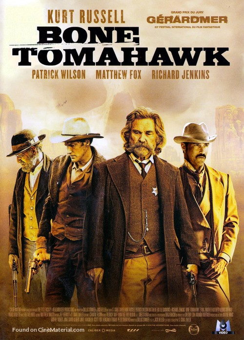 Bone Tomahawk - French DVD movie cover