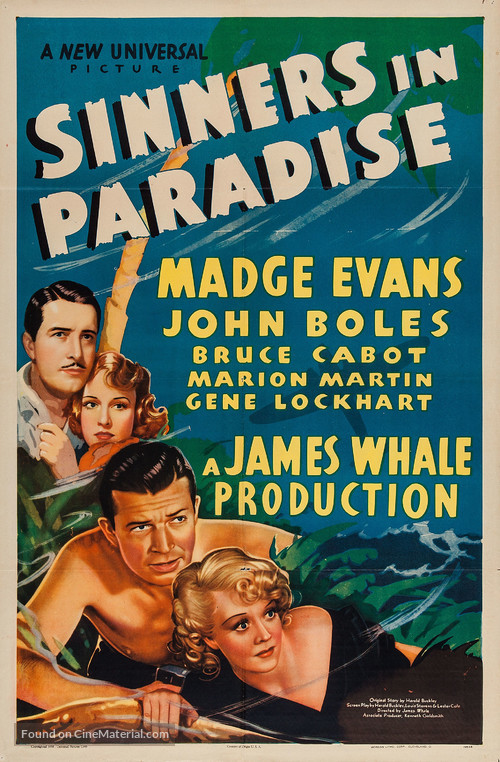 Sinners in Paradise - Movie Poster