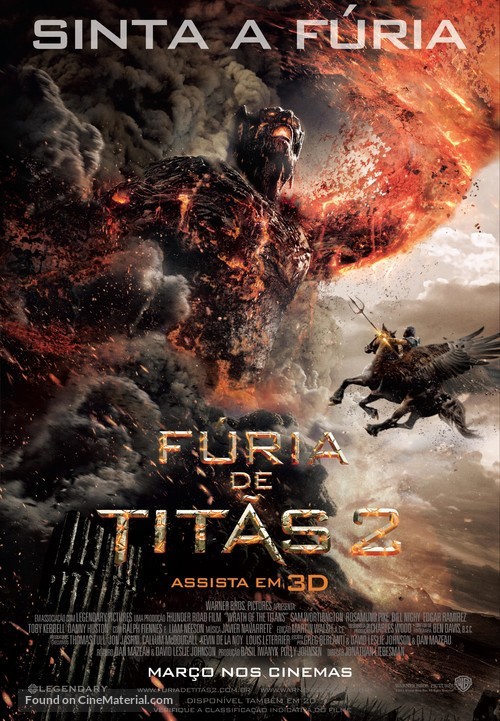 Wrath of the Titans - Brazilian Movie Poster