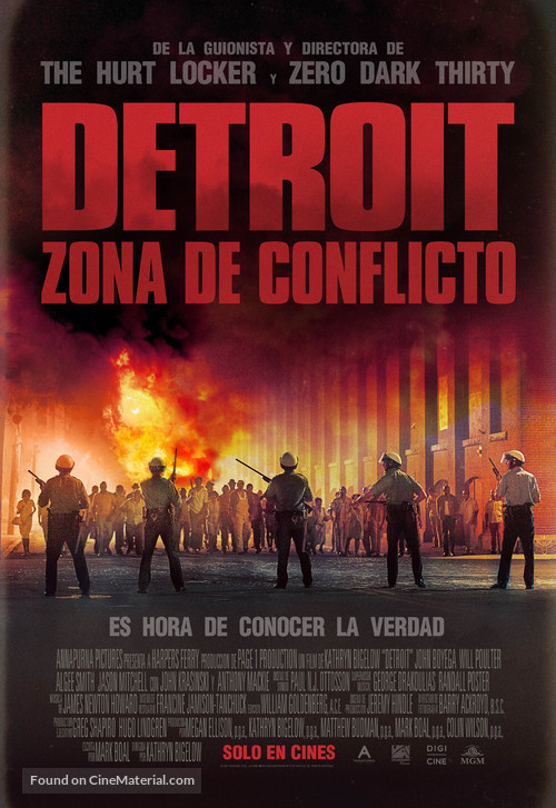 Detroit - Argentinian Movie Poster