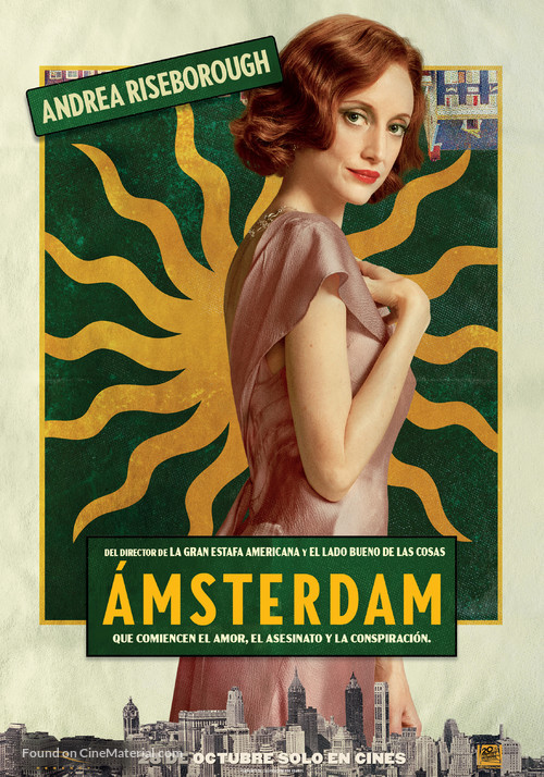 Amsterdam - Spanish Movie Poster