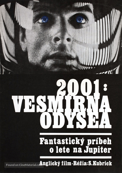 2001: A Space Odyssey - Czech Movie Poster