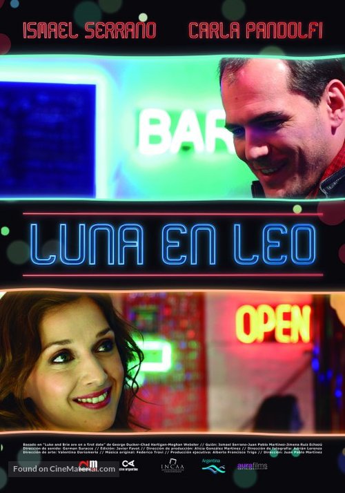 Luna en Leo - Argentinian Movie Poster