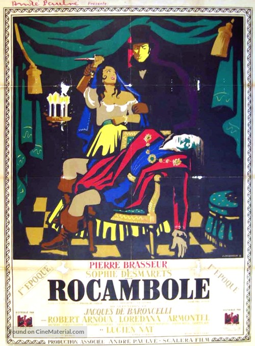 Rocambole - French Movie Poster