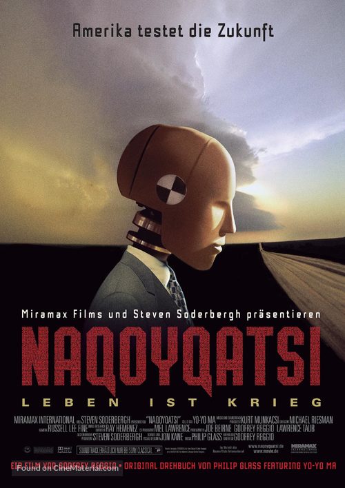 Naqoyqatsi - German Movie Poster