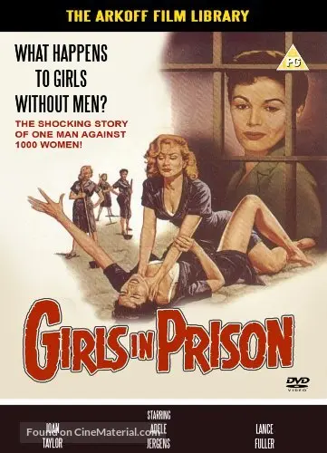 Girls in Prison - British DVD movie cover