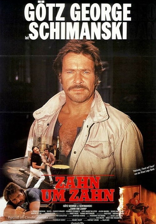 Zahn um Zahn - German Movie Poster