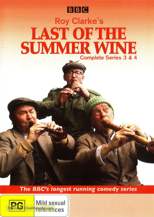 &quot;Last of the Summer Wine&quot; - Australian DVD movie cover